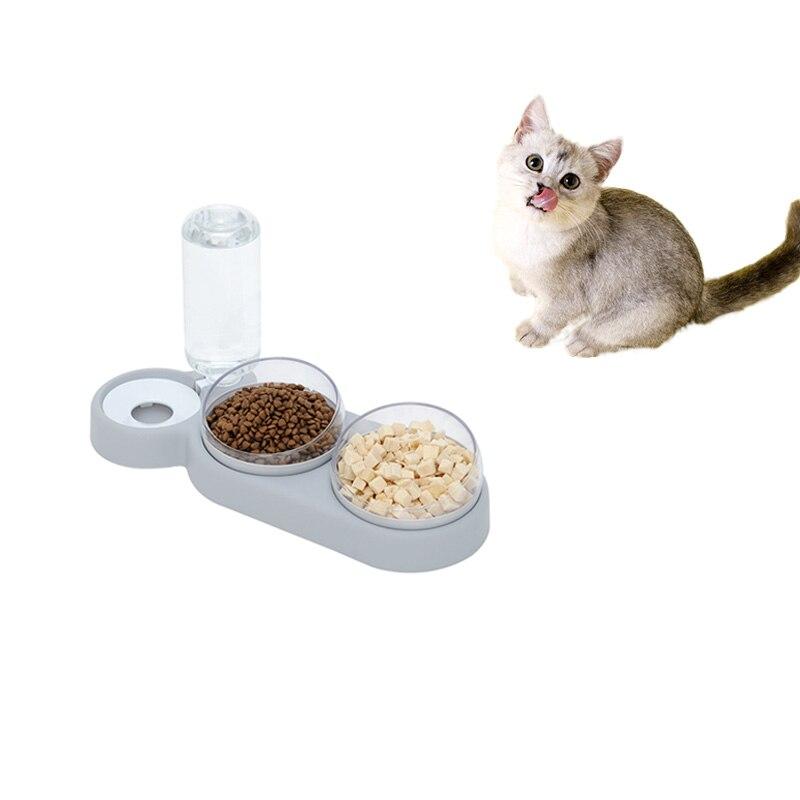 2 in 1 pet feeder & water dispenser