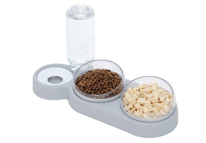 2 in 1 pet feeder & water dispenser