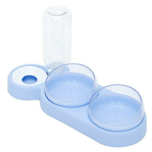 2 in 1 pet feeder & water dispenser