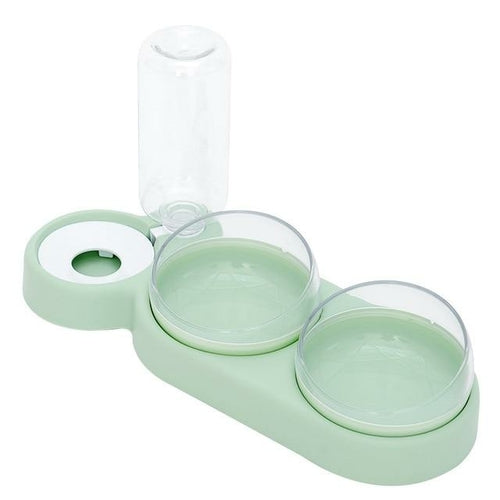 2 in 1 pet feeder & water dispenser